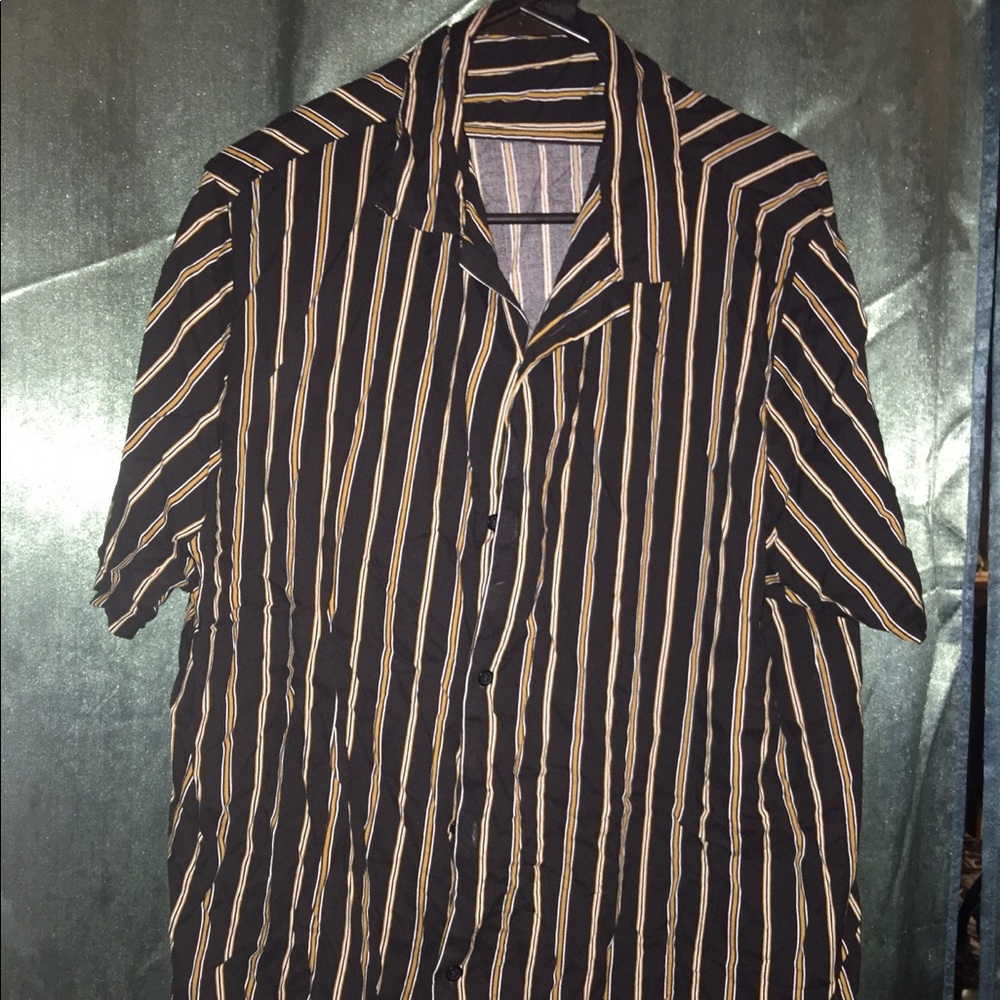Cuban style Stripe Shirt